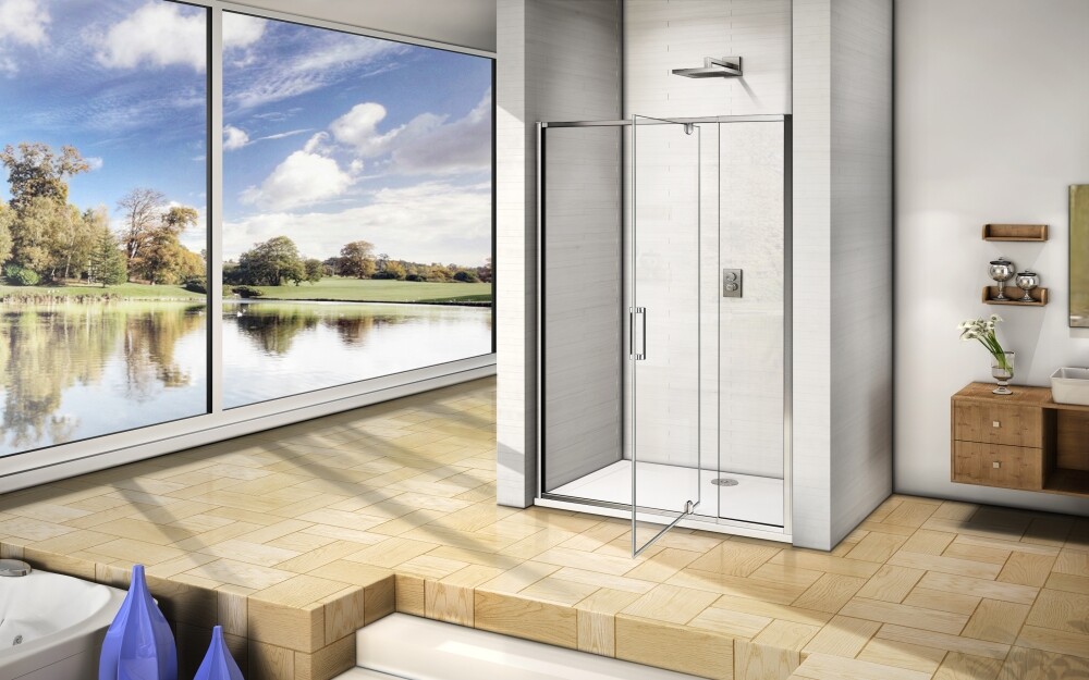 Bas Orion WTW-PD-100-С-CH Душевые двери 100*185 ОР00016