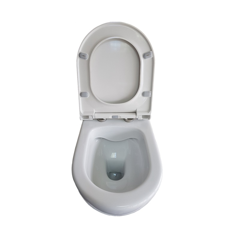 Turavit Rondo RND5512+0411/(0421)/2403 унитаз подвесной безободковый с сиденьем