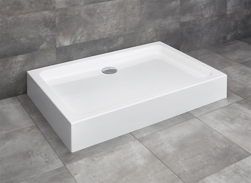 Radaway Laros D 80*90*17 душевой поддон акриловый SLD8917-01