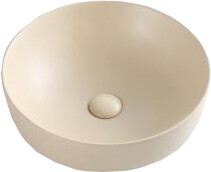 BelBagno BB1315-H316 раковина накладная 41 см бежевая матовая