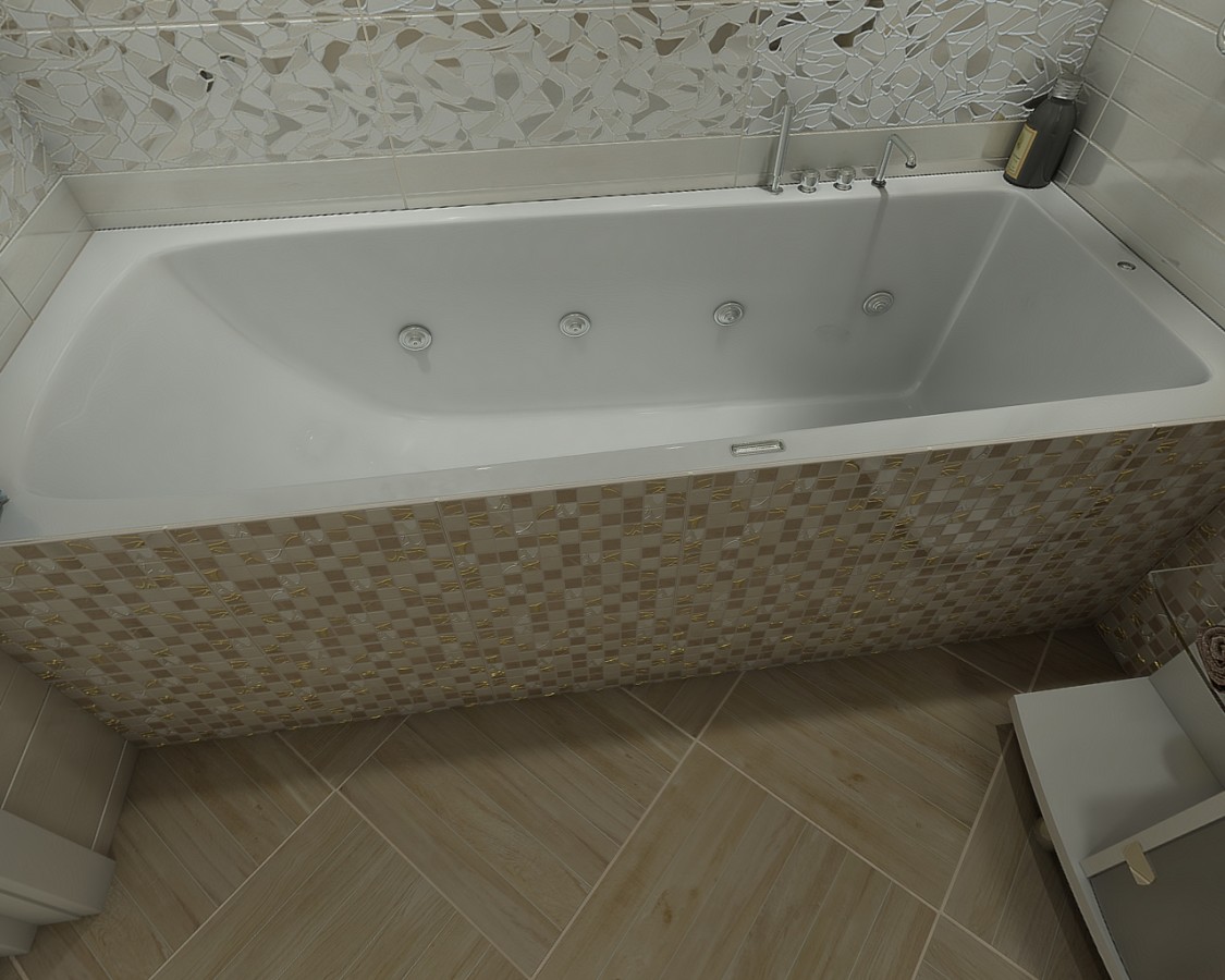 AltaCera Felicity Sand вставка настенная Infinity Sand 20x60 см