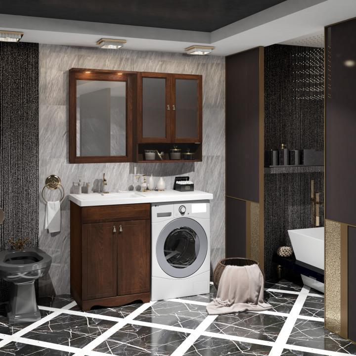 Opadiris Клио шкаф подвесной орех 002368