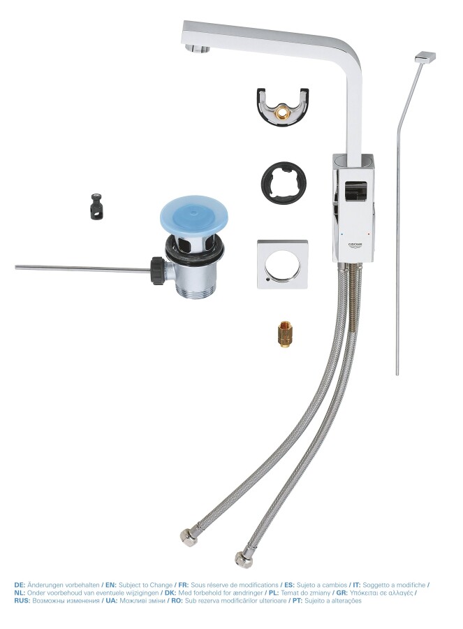 Grohe Eurocube 23135000 смеситель для раковины 28 мм