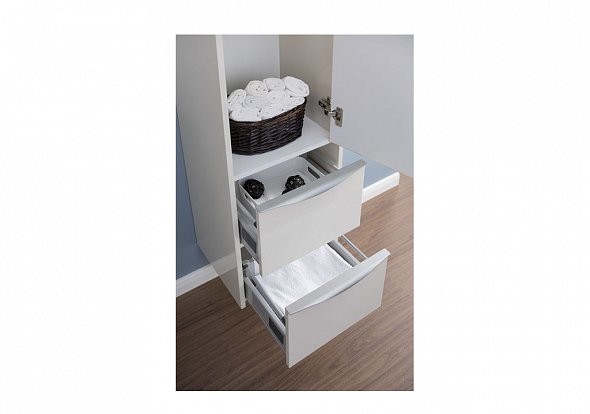 Aquanet Франка 00183050 Шкаф-пенал подвесной, слоновая кость 40