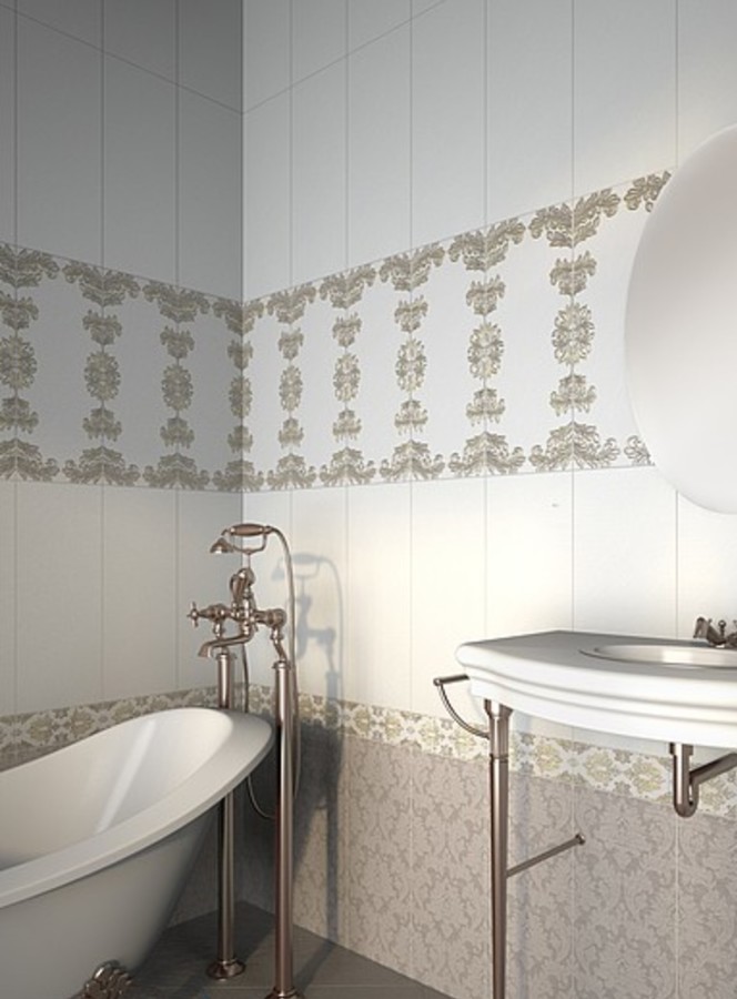 Азори Chateau Mocca Classic бордюр 4x20 см