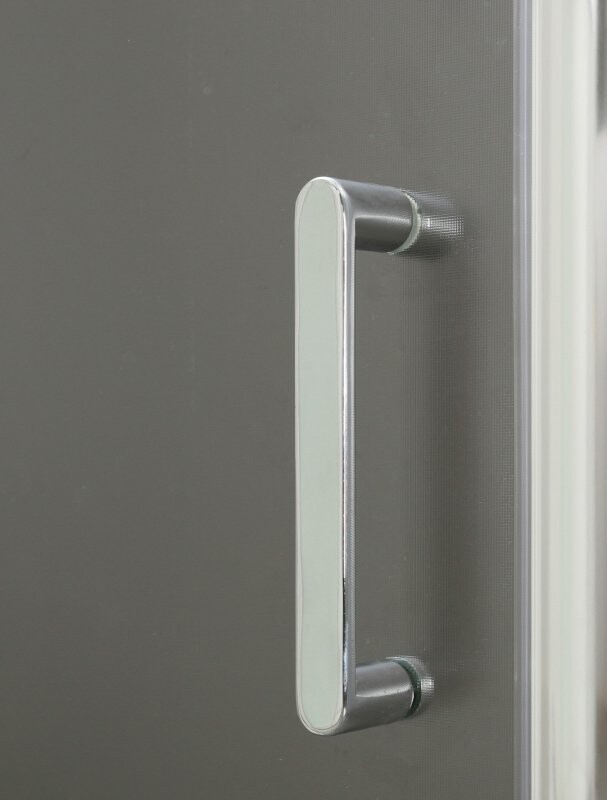 BelBagno Unique душевая дверь 100/115х190 см, рифленая, хром UNIQUE-BF-1-100/115-P-Cr