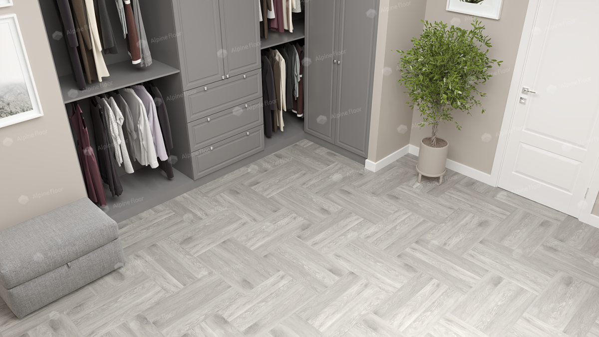 Alpine Floor Parquet Light SPC ламинат Дуб Полис ECO 13-21AB-R 600 х 125 х 4мм
