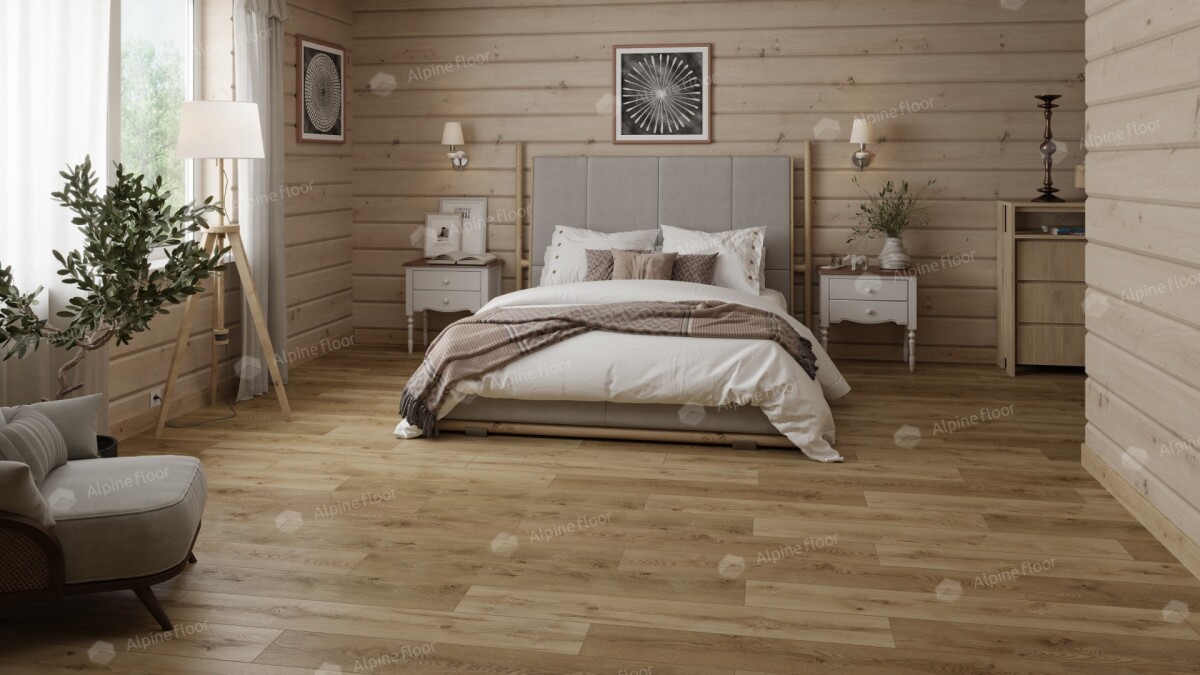 Ламинат Alpine Floor Classen Aqua Life LF103-09 Дуб Стокгольм 1285x192x8мм