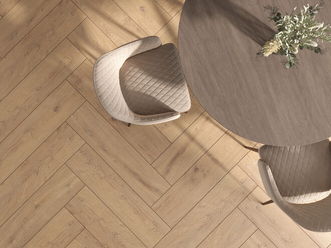 Керамогранит Cersanit Woodberry бежевый ректификат рельеф 21,8x89,8 A17759