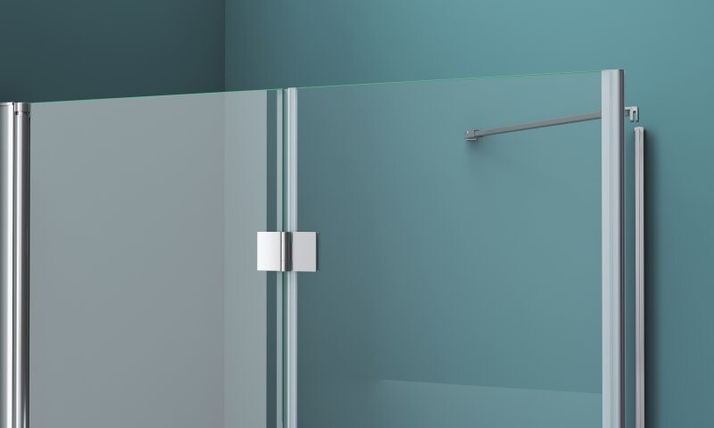 BelBagno душевое ограждение ALBANO-ASH-1-90/100-C-C 90х100х195