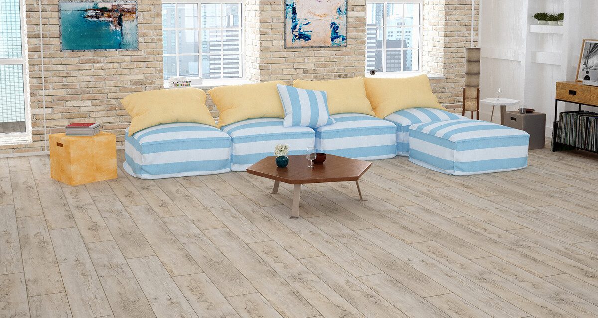 Ламинат Kastamonu Floorpan Blue Дуб Ален 193 x 1380 x 8 mm / 33 класс 4V FP724