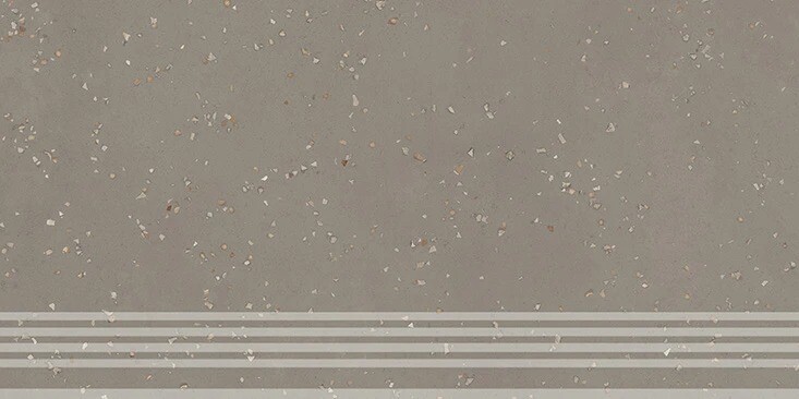 Керамический гранит Ступень Kerama Marazzi Прованс Пунтум серый матовый обрезной 30x60x0,8 KM6060G1211R8GRF
