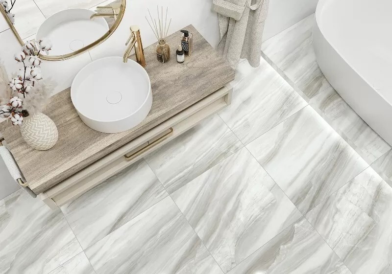 Керамогранит 60120BAL00P LCM Barcelo White Полированный 600 x 1200 x 7 мм.