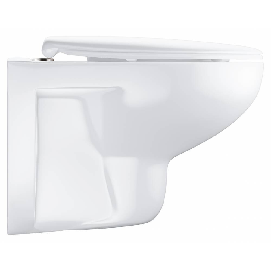 Инсталляция Geberit Duofix 458.103.00.1 UP100 с клавишей и унитазом Grohe 39351000