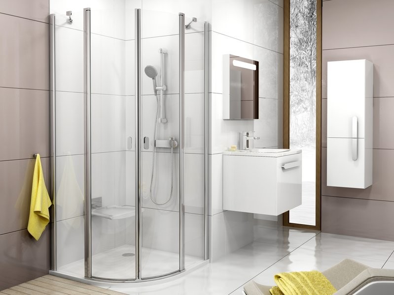 Ravak Chrome CSKK4-80 душевое ограждение 80*80*195 S 3Q140U00Z1