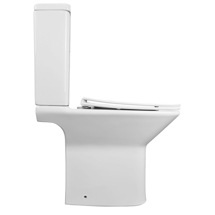 Azario Formal унитаз напольный с сиденьем микролифт AZ-1353B