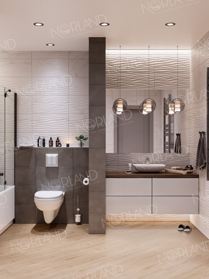 Alpine Floor Norland Sigrid LVT Кварцвиниловая плитка Dor 1003-3 1219.2 x 184.15 x 2 mm