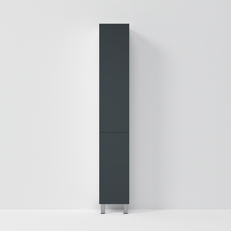 Am.Pm Gem пенал 30 см графит правый M90CSR0306GM