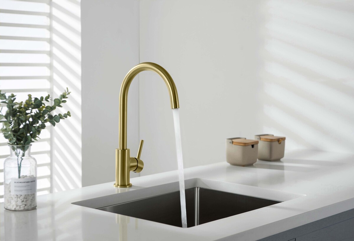 Aquatek Европа AQ1382BG Смеситель для кухни Золото шлифованное