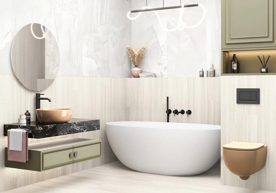 Керамогранит Artkera Group GP20120CIT01 Citywood Crema матовый 200 x 1200 x 9 мм.