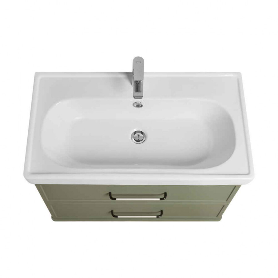 Тумба под раковину AQUATON Нео-Классика 65 2 ящика, кипарис 1A290101NC5E0