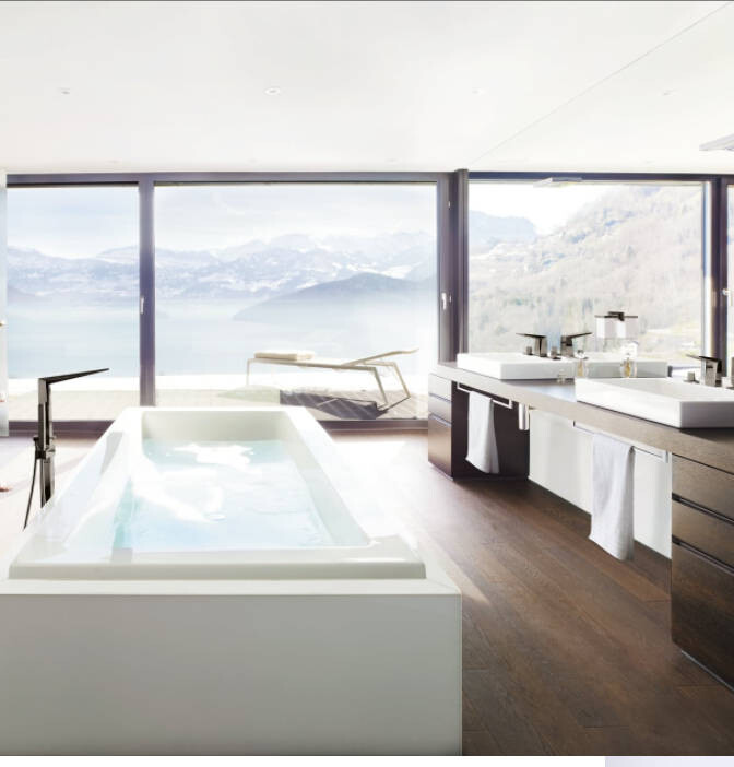 Grohe Allure Brilliant 23119A00 смеситель для ванны графит