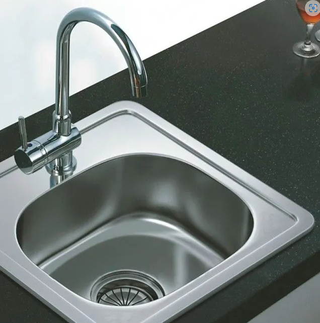Мойка из нержавеющей стали врезная 48x48 см Zerix Z4848-06-160MD micro decor ZM0593