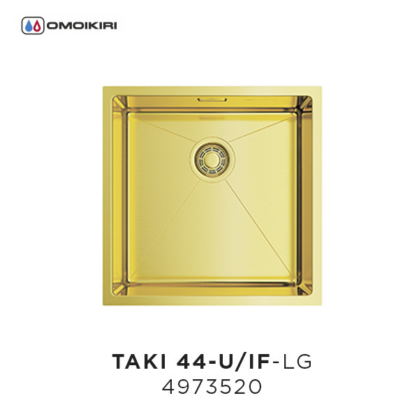 Omoikiri Taki 44-U/IF-IN 4973044 кухонная мойка нержавеющая сталь 44x44 см