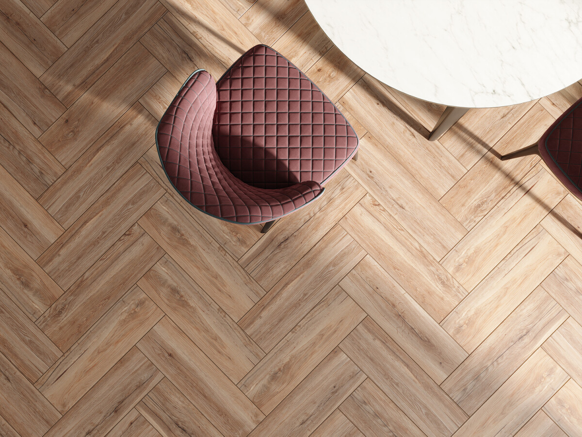 Керамогранит Cersanit Oakwood коричневый рельеф 18,5x59,8 A17489