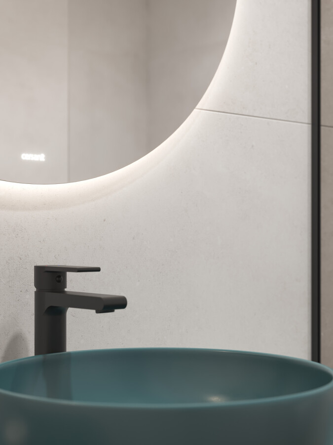 Керамогранит Cersanit Futura тонкий Soft Concrete светло-серый ректификат 60x120 A17122