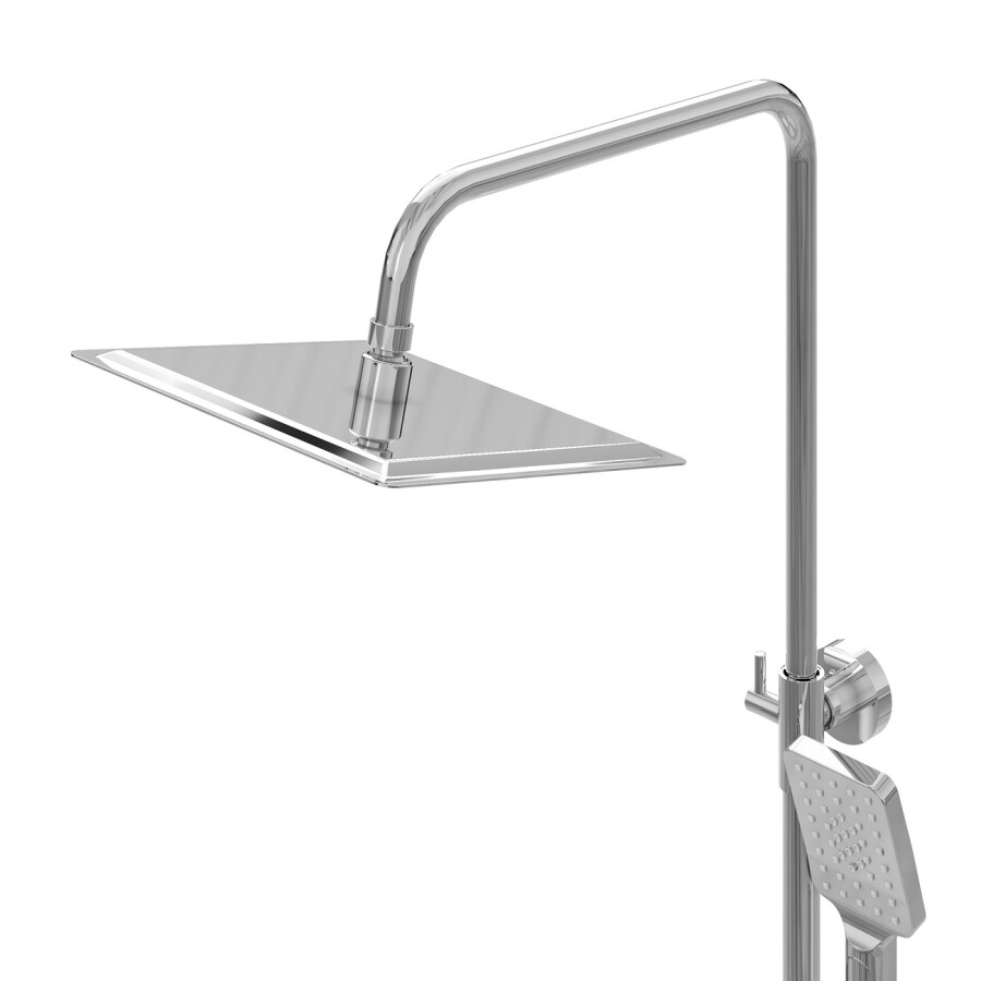 Душевая стойка Grossman Cosmo 500.K35.02.100 с верхним душем,ручной лейкой и смесителем,хром глянцевый,1 место