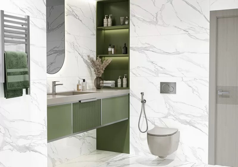 Керамогранит 60120CLM15P LCM Calacatta Montreal Полированный 600 x 1200 x 7 мм.