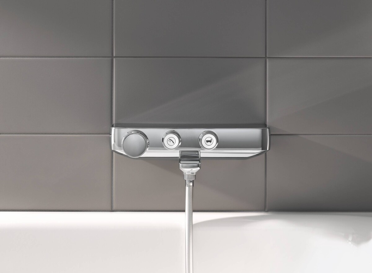 Grohe Grohtherm SmartControl 34718000 смеситель для ванны хром