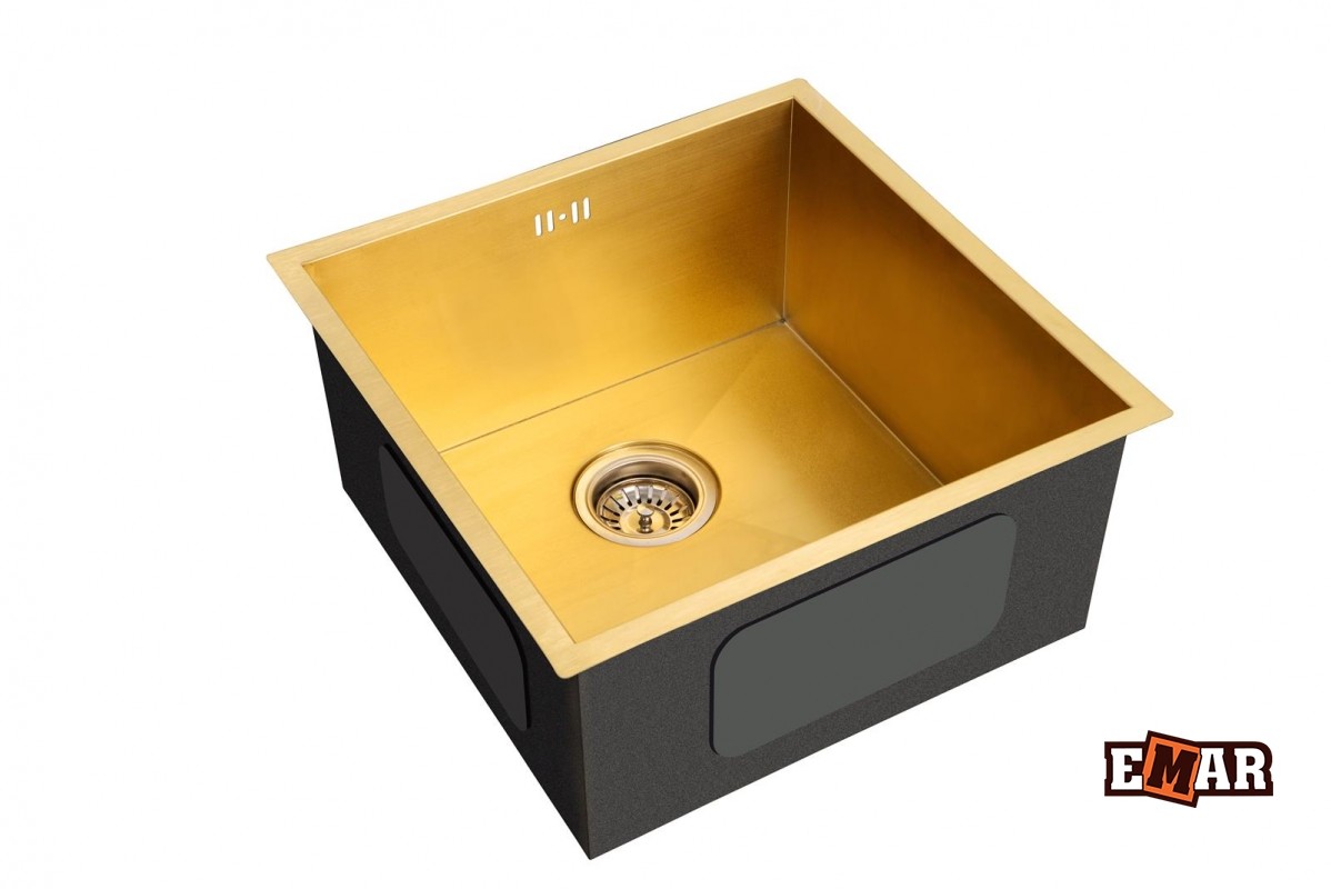 Emar EMB-101 кухонная мойка satin 45x45 см