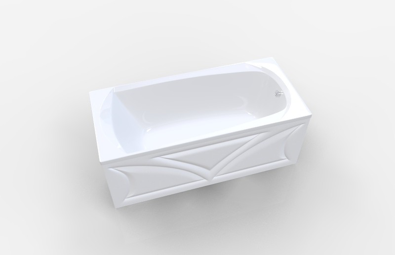1 Marka Elegance 160*70 ванна акриловая прямоугольная 01эл1670
