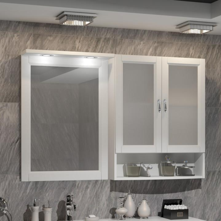 Opadiris Клио шкаф подвесной белый матовый 002370