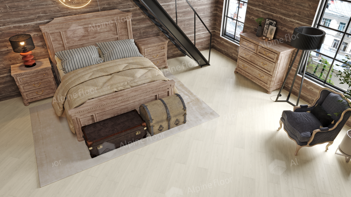 Alpine Floor Classic Light SPC ламинат Дуб Арктик ECO 134-77 MC-R 1220 х 183 х 3.5 mm