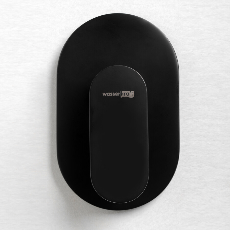 WasserKRAFT A117451 встраиваемый смеситель с гигиеническим душем черный