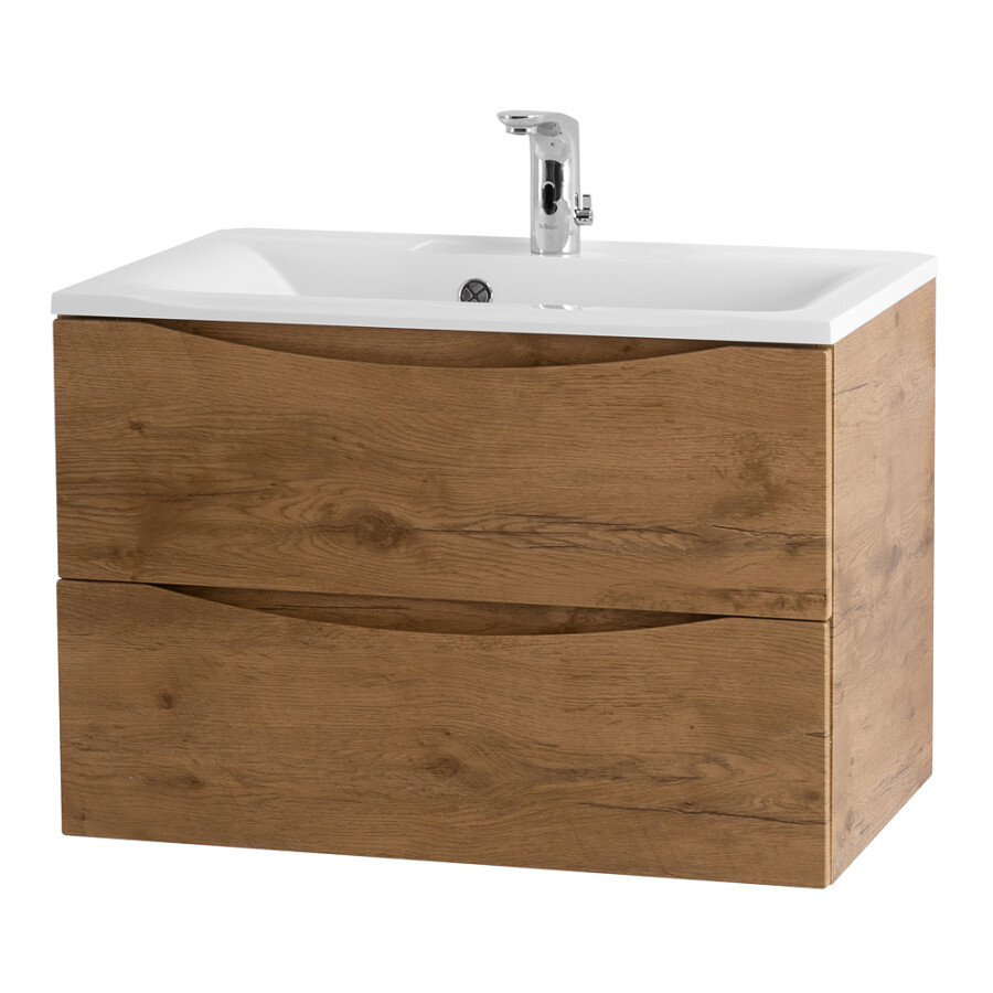 BelBagno Marino 65 см тумба с раковиной MARINO-650-2C-SO-RN-P подвесная