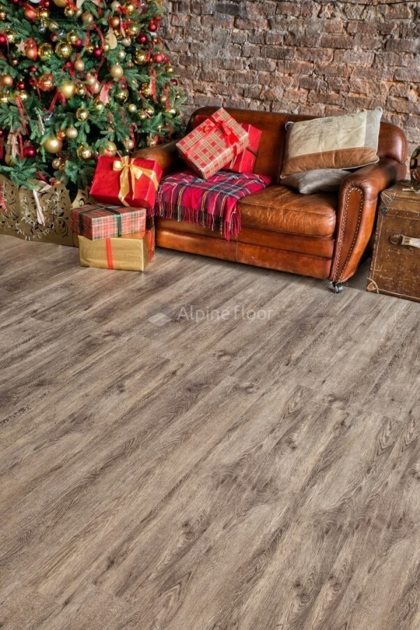 Alpine Floor Grand Sequoia LVT Кварцвиниловая плитка Венге грей ECO 11-802 1219.2 x 184.15 x 2.5 mm