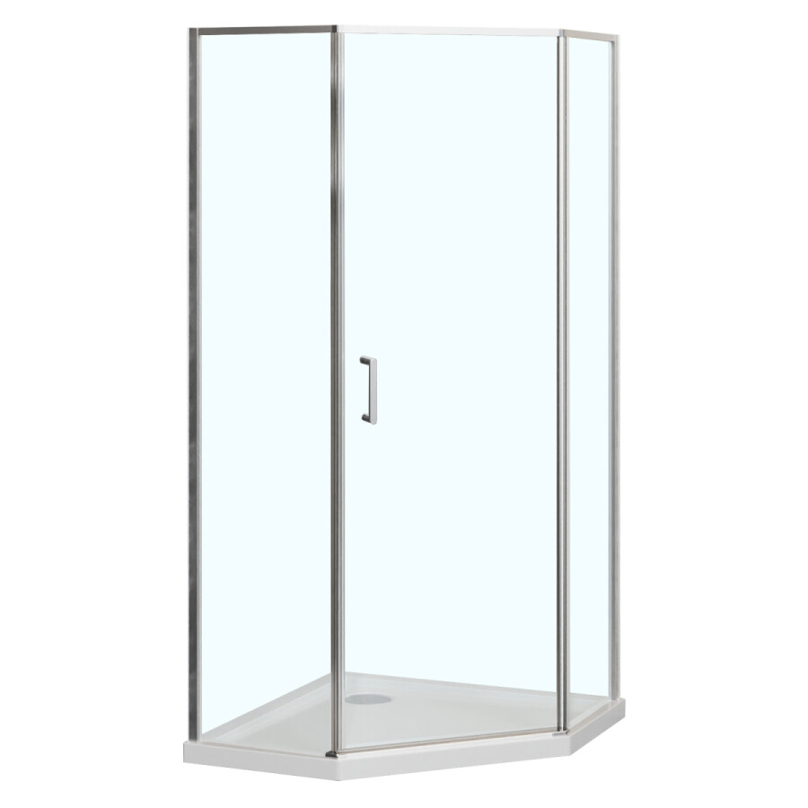 Душевое ограждение Azario SAKURA 900х900х1950 прозрачное стекло 6 мм, профиль хром AZ-21C-90-CH-CL