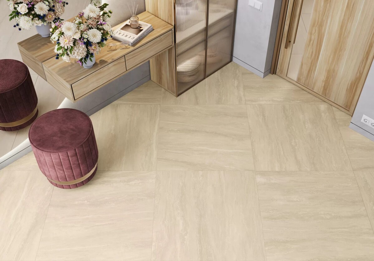 Керамогранит 8080TIV11M LCM Tivoli Romano Матовый Карвинг 800 x 800 x 8 мм.