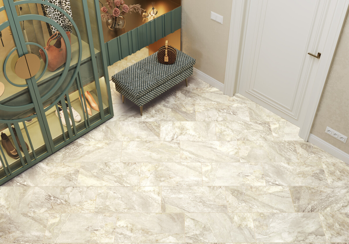 Керамогранит Delacora D30001M Slate Beige матовый карвинг 300x600x9.5