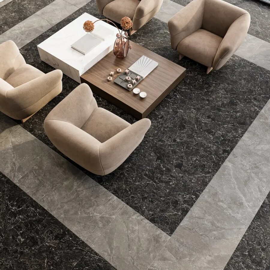 Керамическая плитка Декор Kerama Marazzi Прованс Марсель наборный Белый глянцевый обрезной 31,5x34,2x0,9 KMD2HID019BR