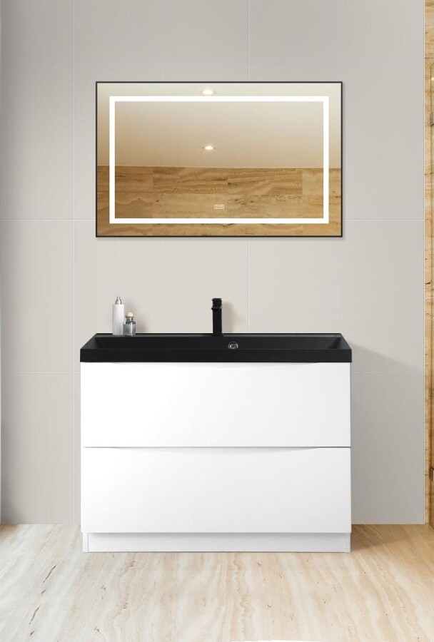 BelBagno MARINO-800-2C-PIA-BL-P тумба под раковину BB800/450-LV-MR-PR напольная