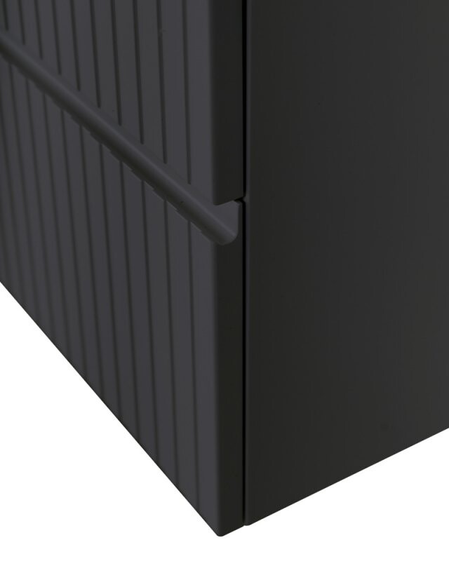 Cezares тумба с раковиной DUET-1200-2C-SO-GR-P+CZR-NAT-120-LVB 117х45х50 черный