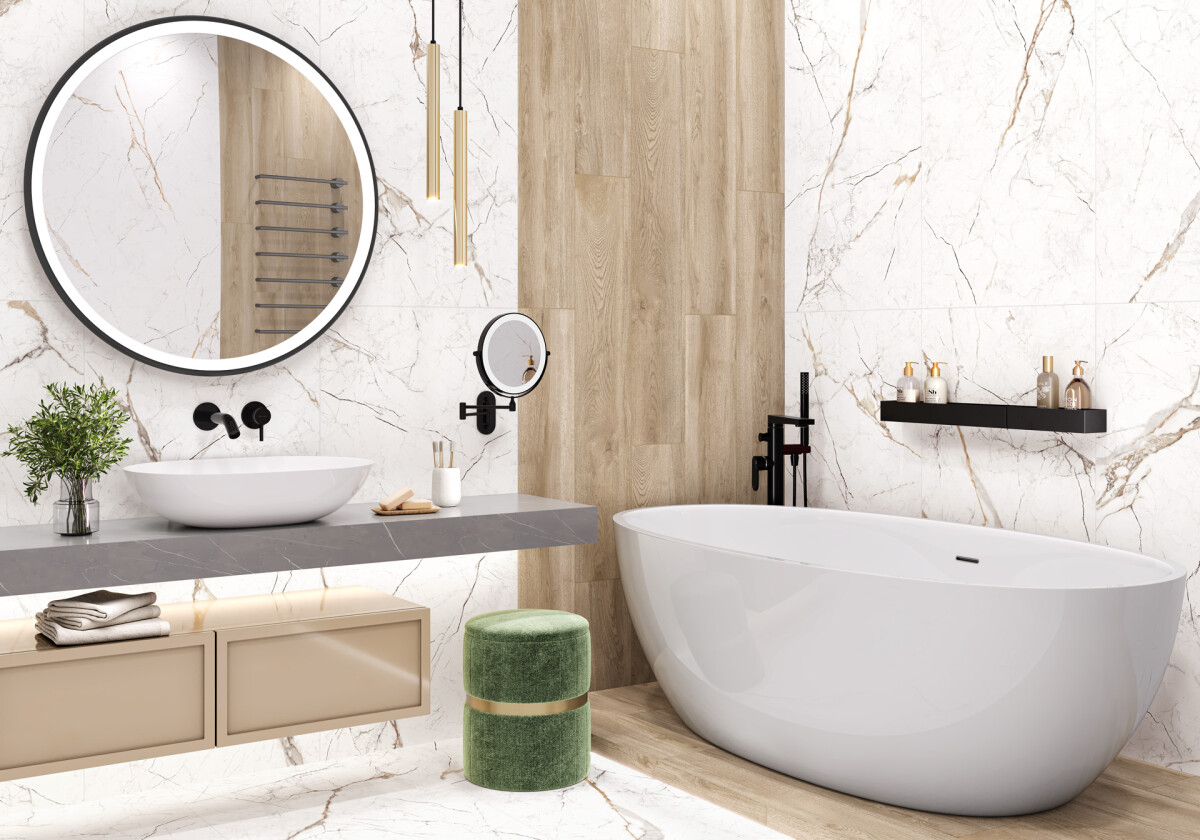 Alma Ceramica Рок Лайн/Rock Line Керамогранит 300 x 600 x 7 GFA3060RKL37R