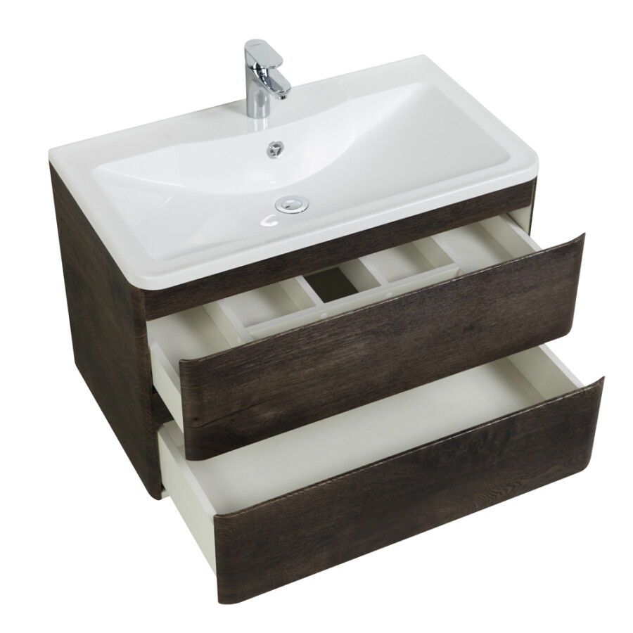 BelBagno Albano 90 см тумба с раковиной ALBANO-900-2C-SO-RNG подвесная