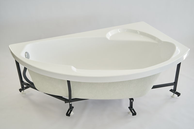 Vannesa Варна 165 105 см ванна акриловая с каркасом