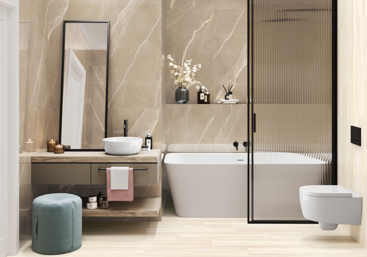 New Trend Эссеншл каштановый / Essential Marron Керамогранит 600 x 1200 x 7 60120ESE21P